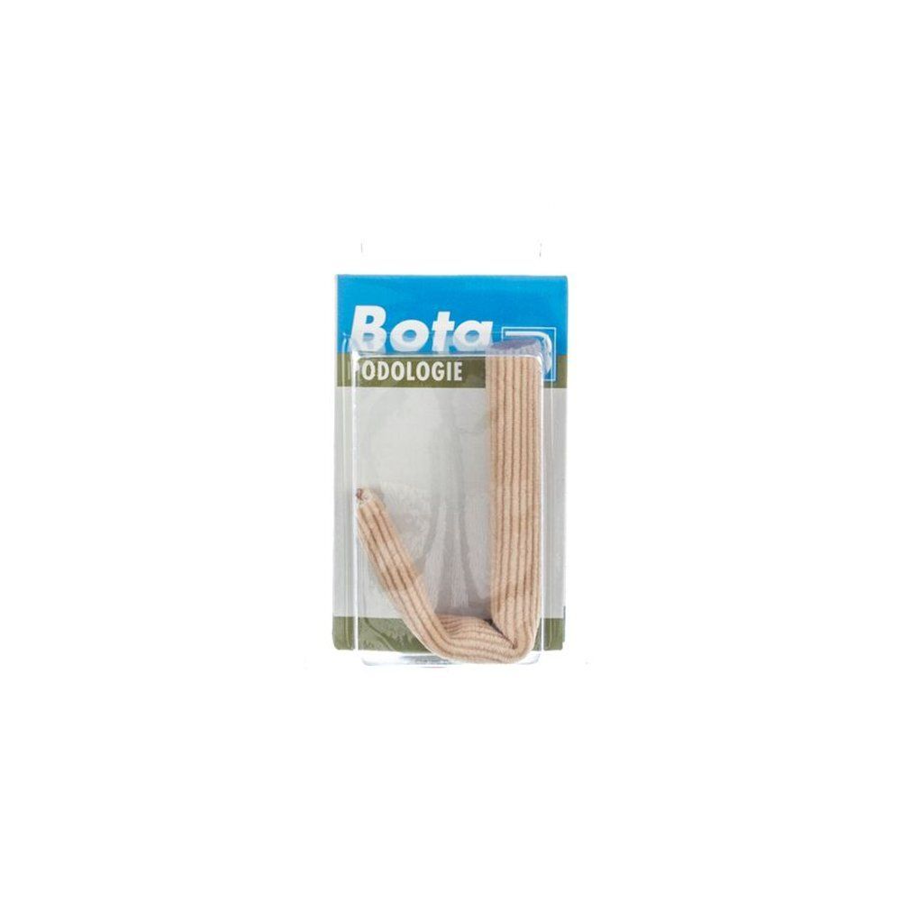 Bota Podo 24 Tubular Pillow S en emballage blister. Bande beige côtelée. Logo de la marque.