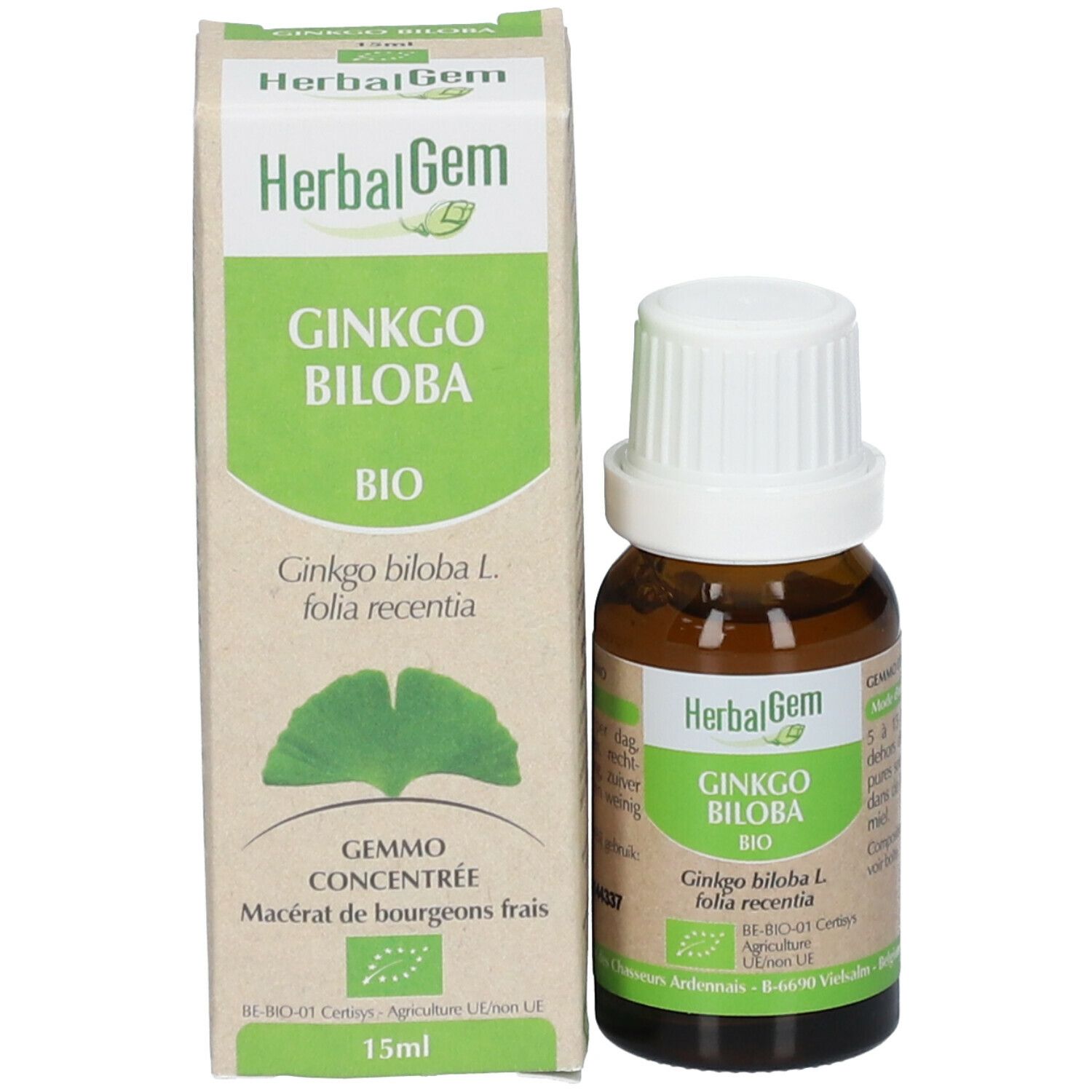 Herbalgem Ginkgo Biloba Bio