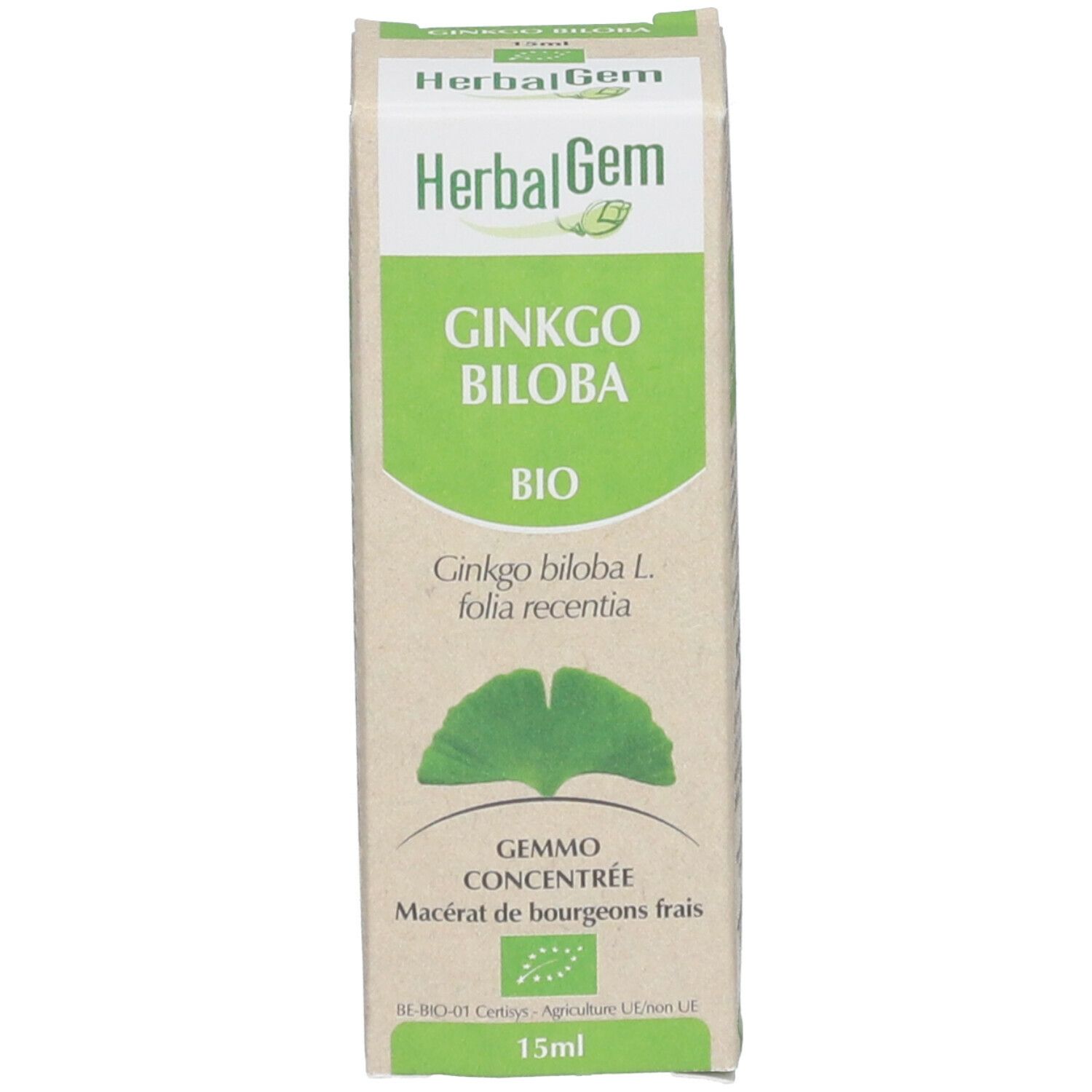 Herbalgem Ginkgo Biloba Bio