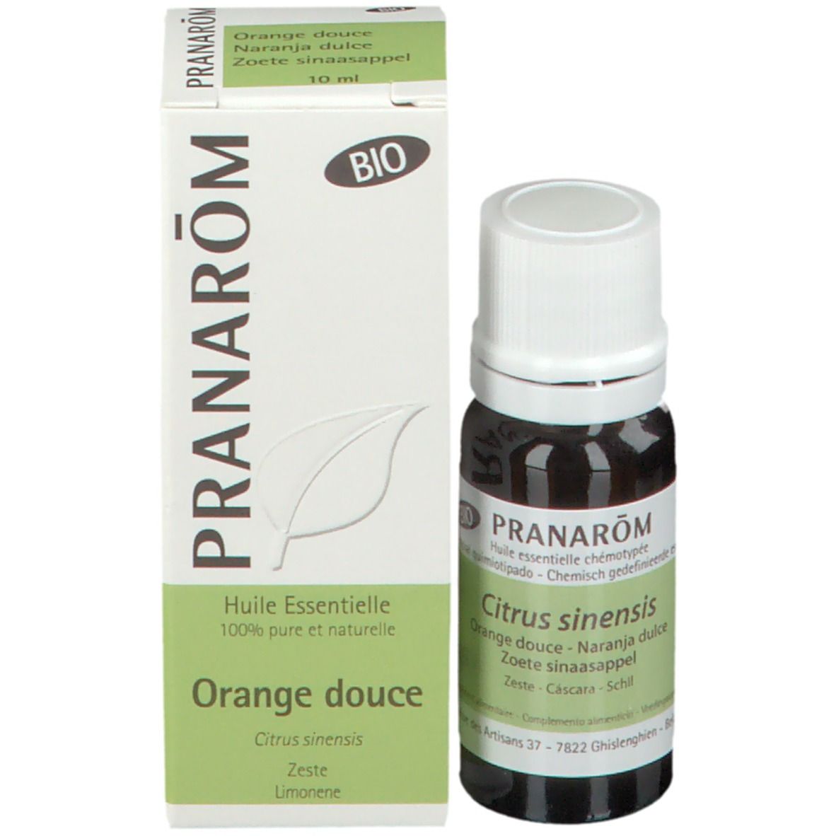 Pranarôm Huile Essentielle Orange douce Bio