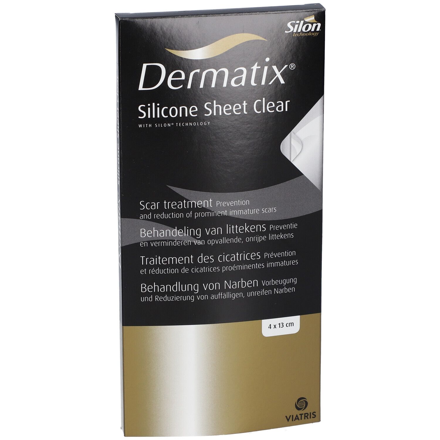 Dermatix® Silicone Sheet Clear 4 x 13 cm