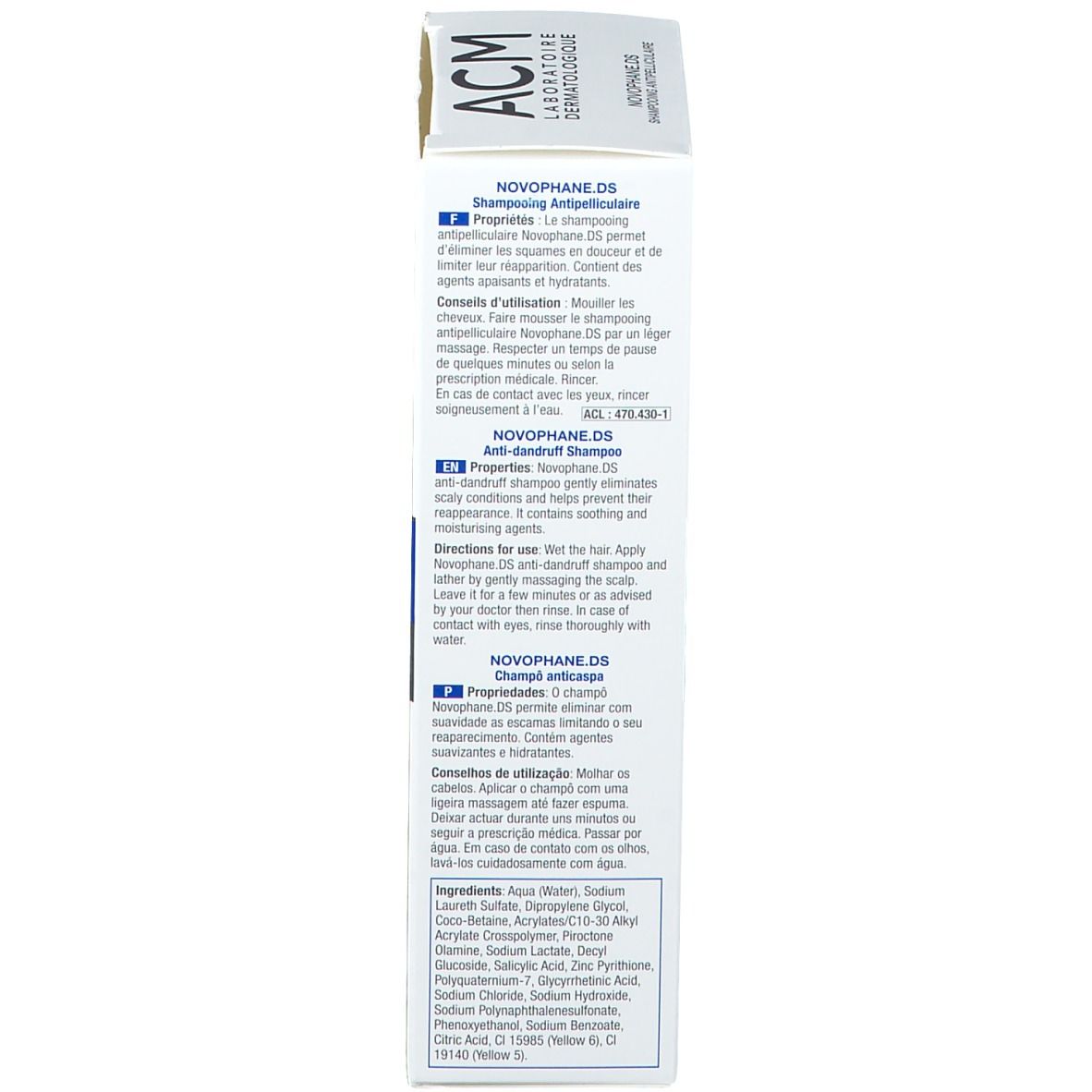 ACM NOVOPHANE DS Shampooing- Pellicules modérées