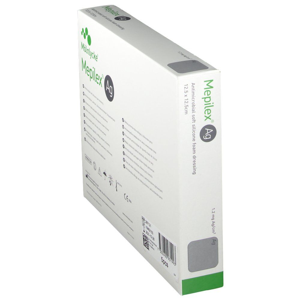 Mepilex AG 12,5cm x 12,5cm