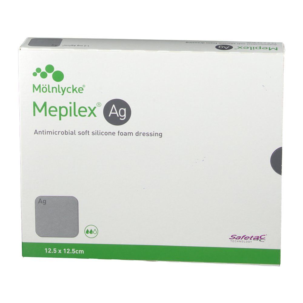 Mepilex AG 12,5cm x 12,5cm