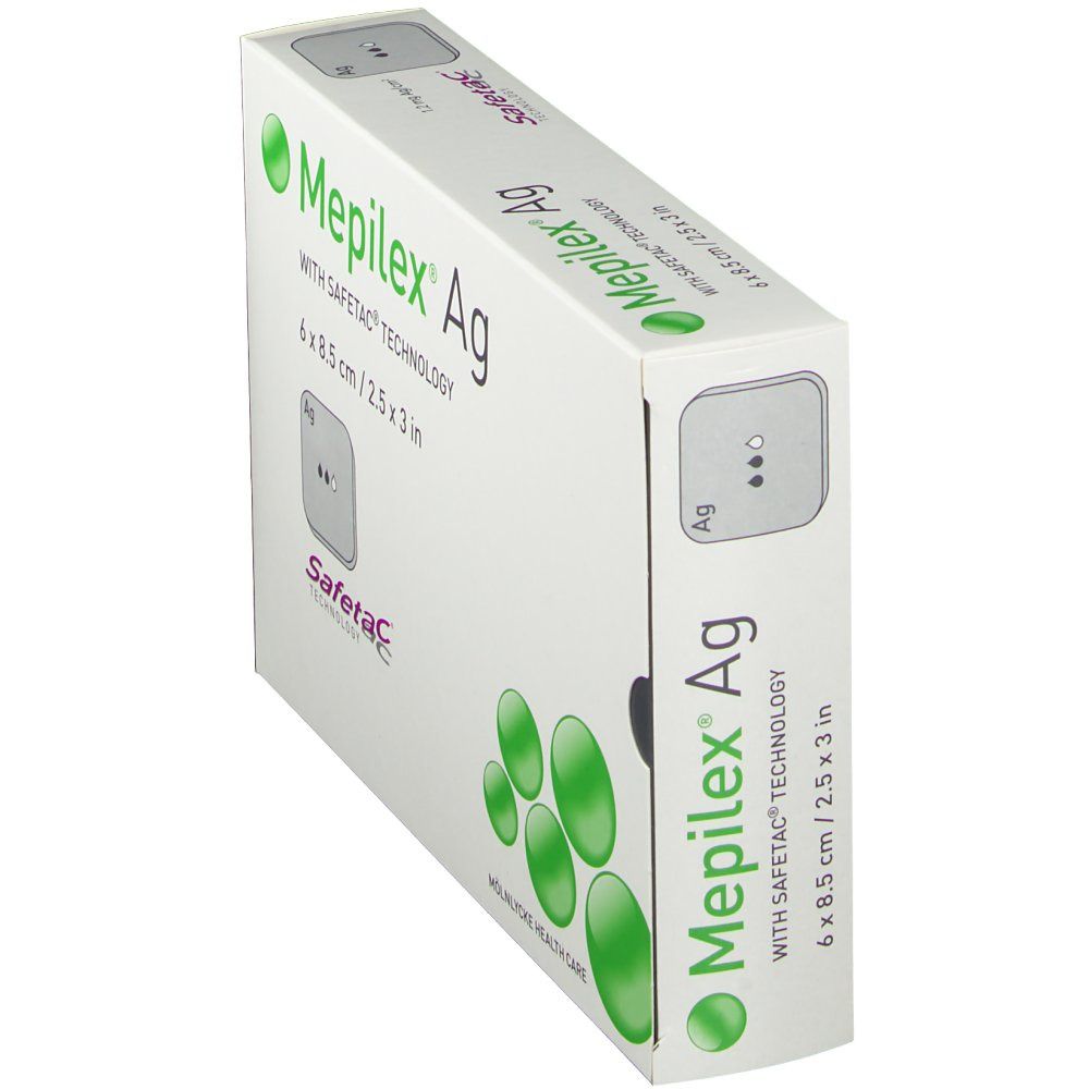 Mepilex® Ag 6 cm x 8,5 cm