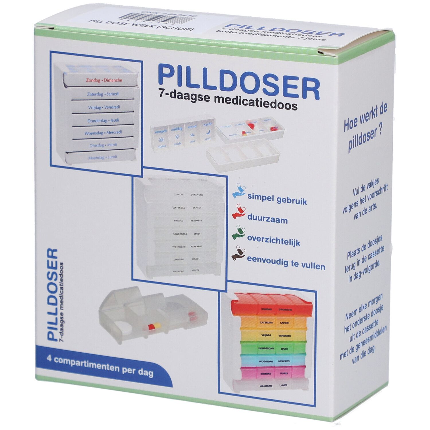 Pilulier 1 semaine