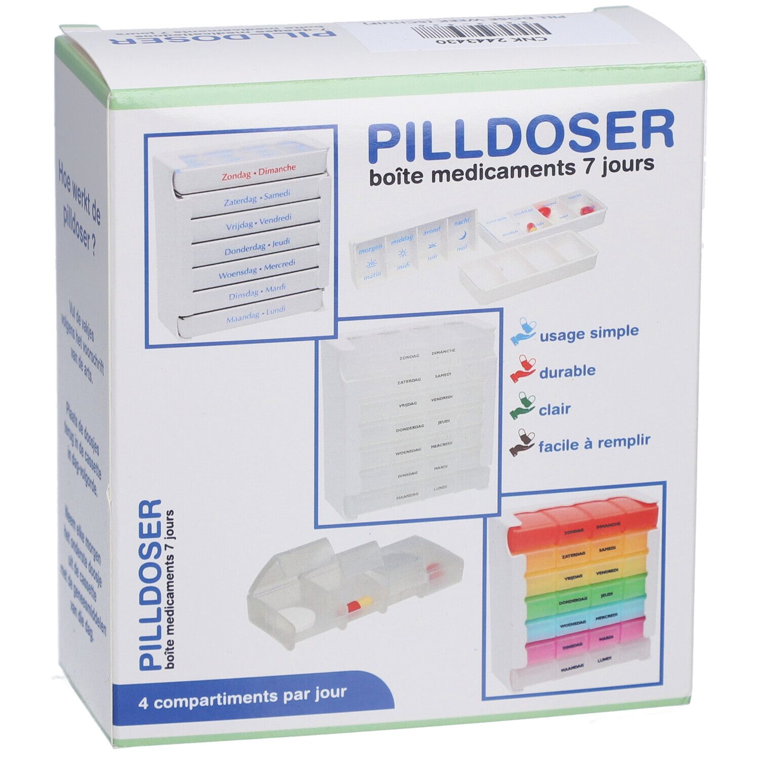Pilulier 1 semaine