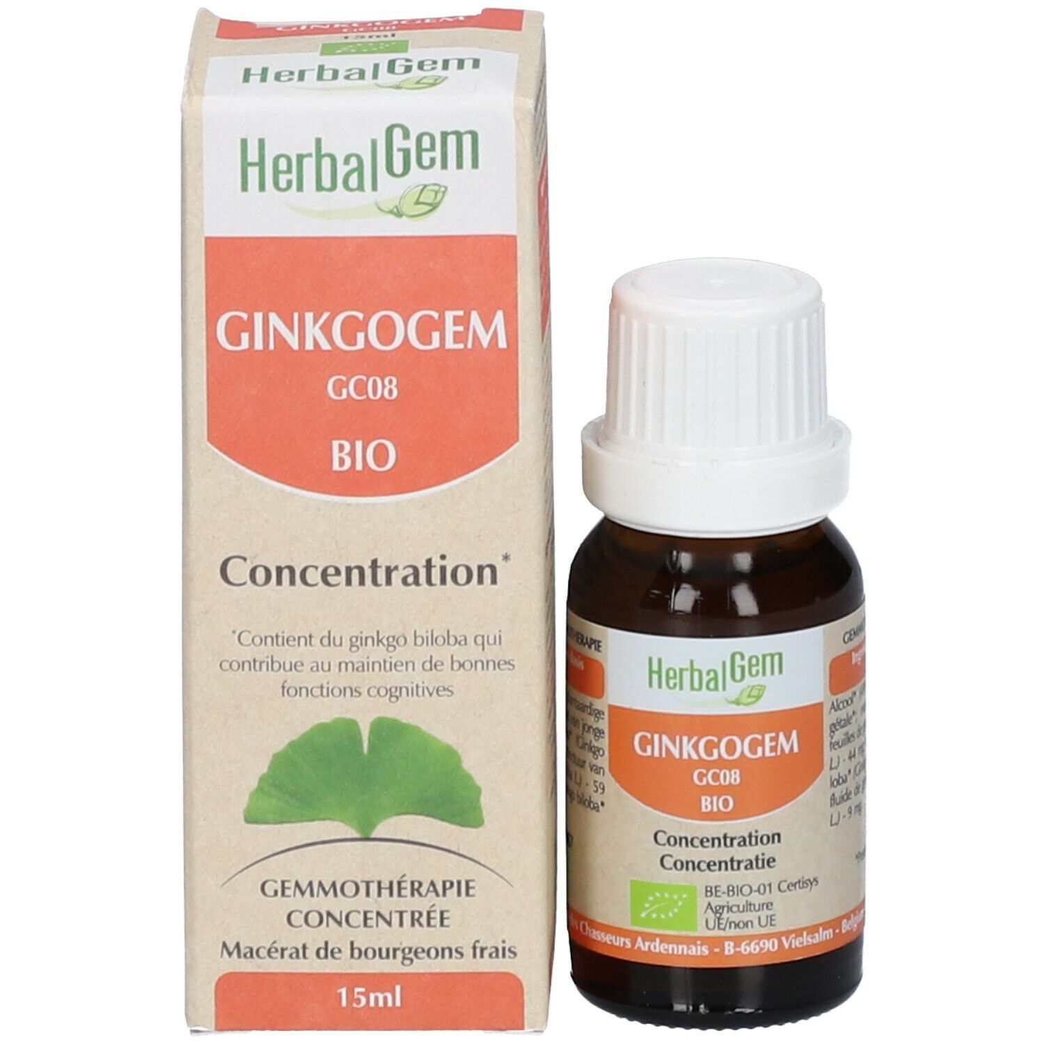 HerbalGem GINKGOGEM Macérat Bio