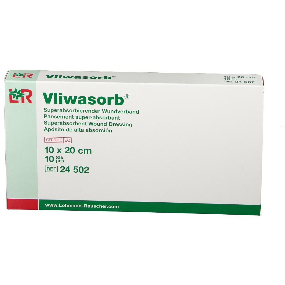 Vliwasorb 10 x 20 cm