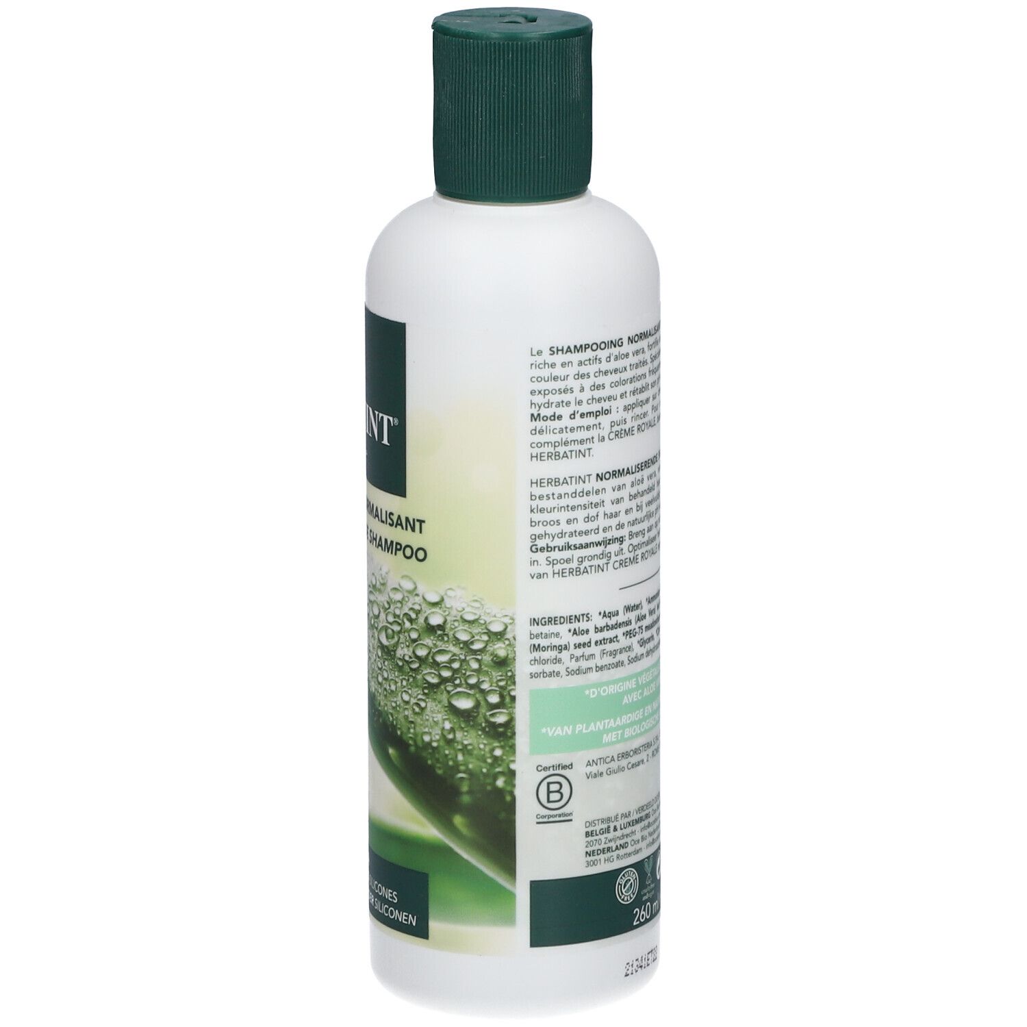Herbatint Shampooing Normalisant Aloe Vera