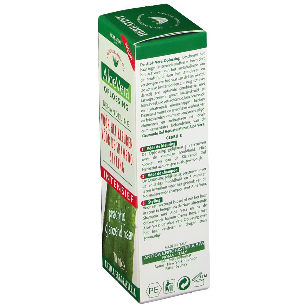 Herbatint Aloë Vera Solution Pré-Shampooing Color