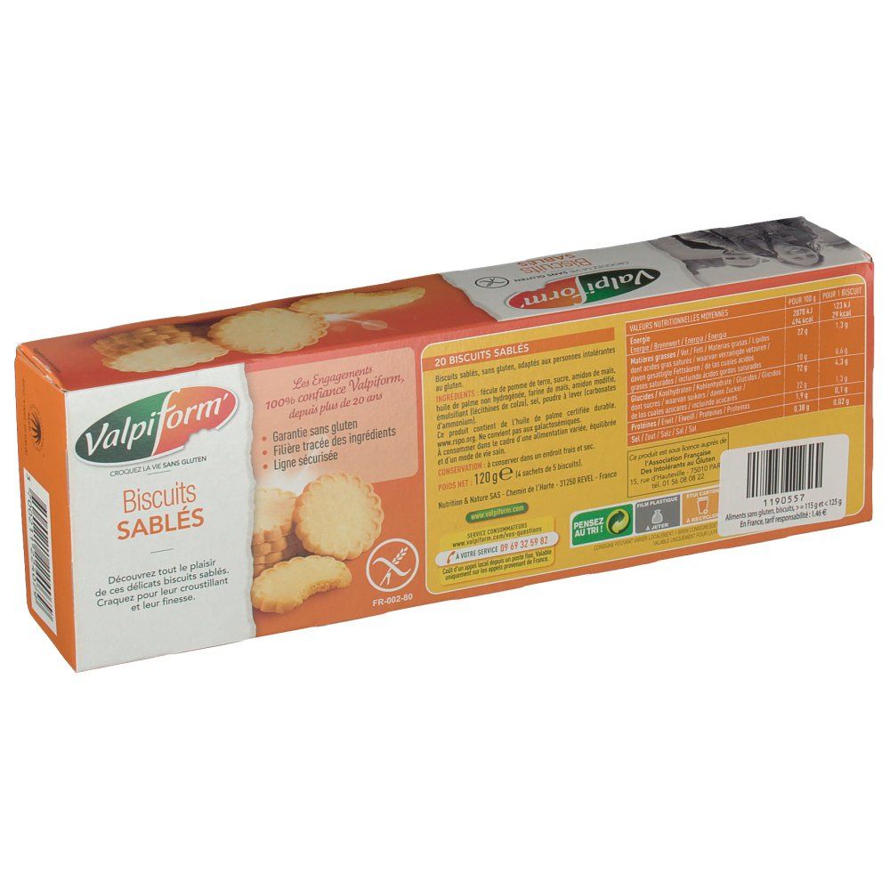 Valpiform Biscuits sablés