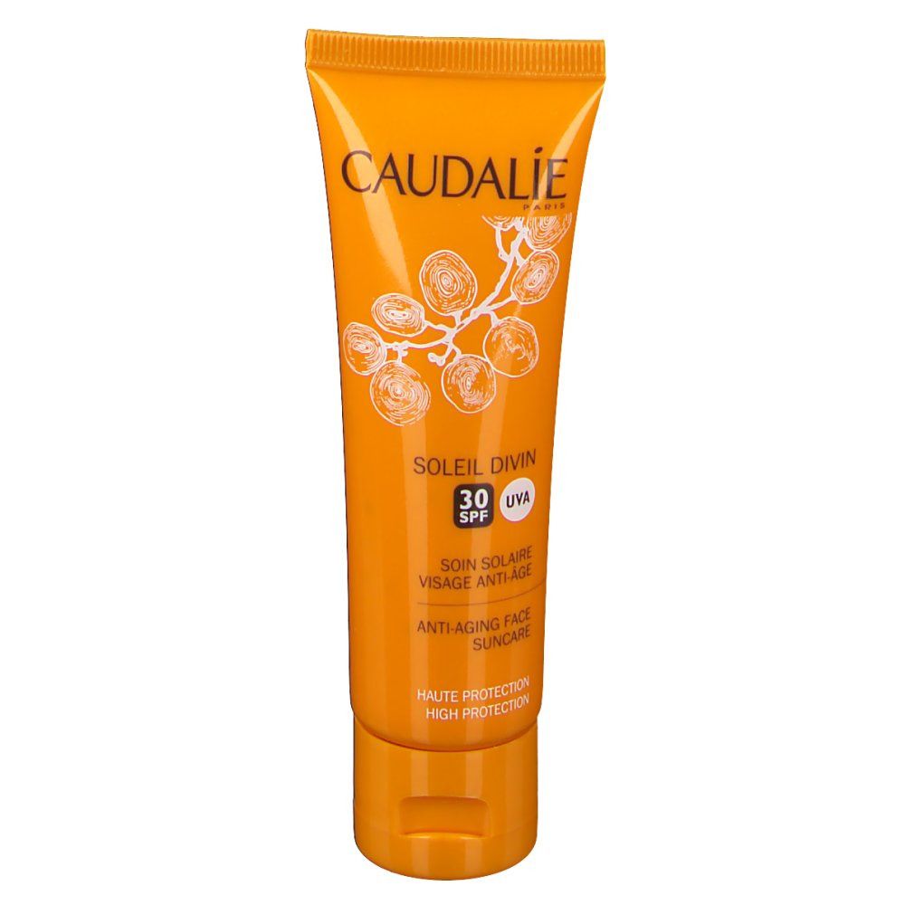 Caudalie Soleil Divin Soin Solaire Visage Anti-Age SPF30