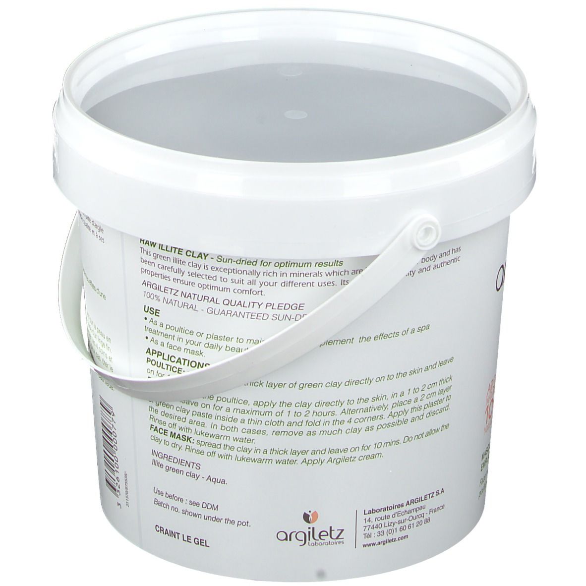 Argiletz Pâte argile verte
