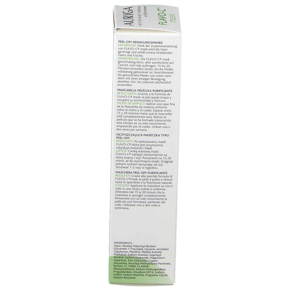 FLAVO-C® Mask Masque pelliculable purifiant