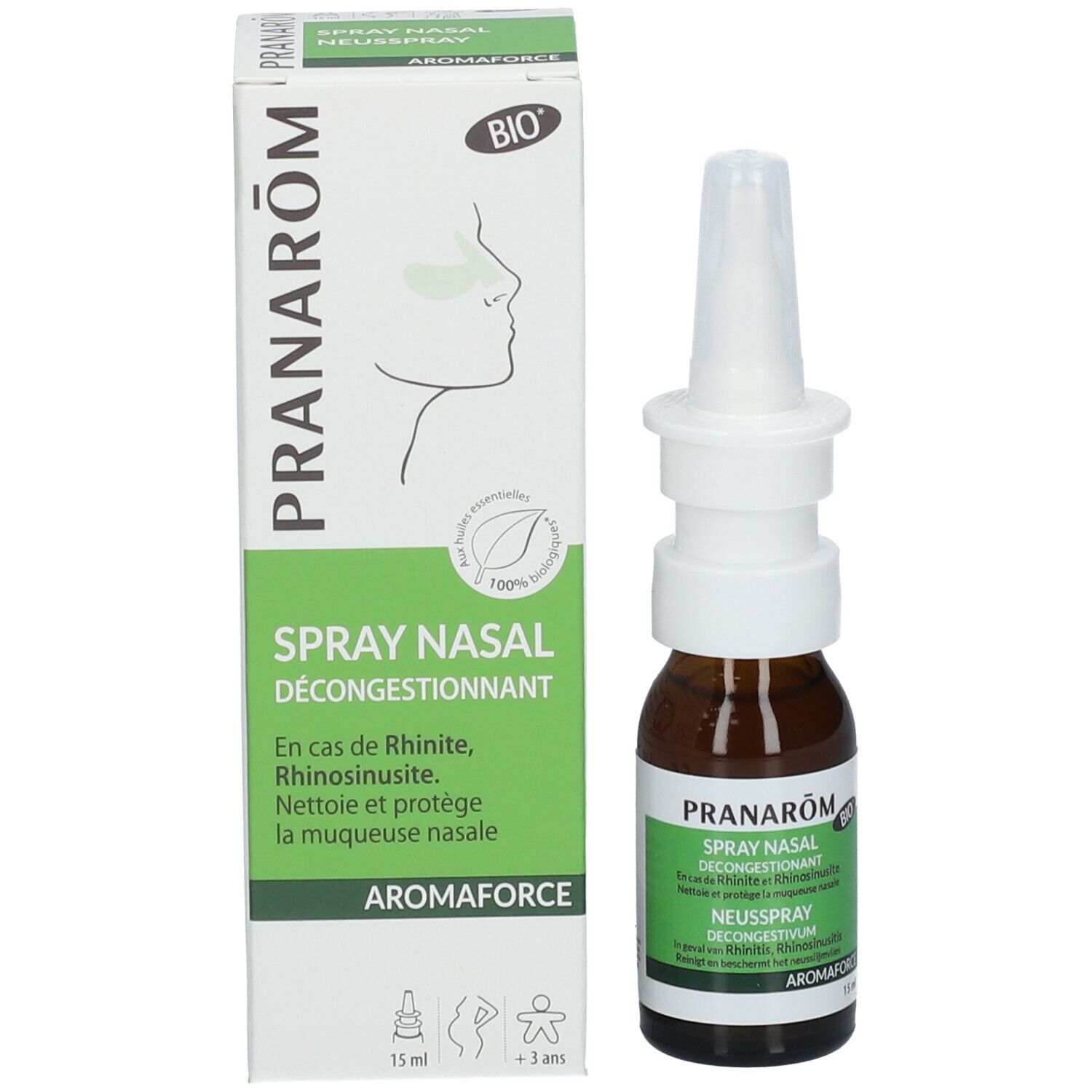 Pranarom Aromaforce spray nasal bio