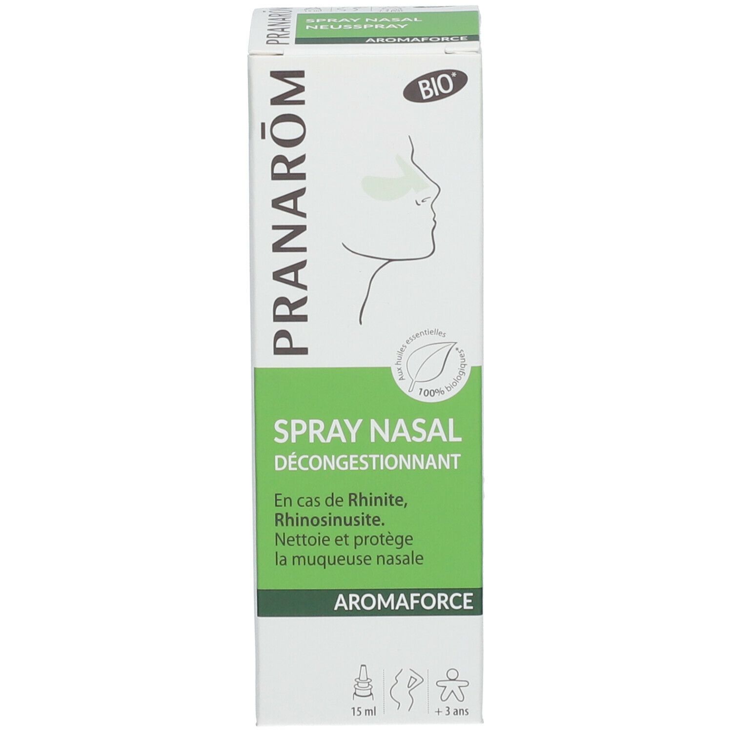 Pranarom Aromaforce spray nasal bio