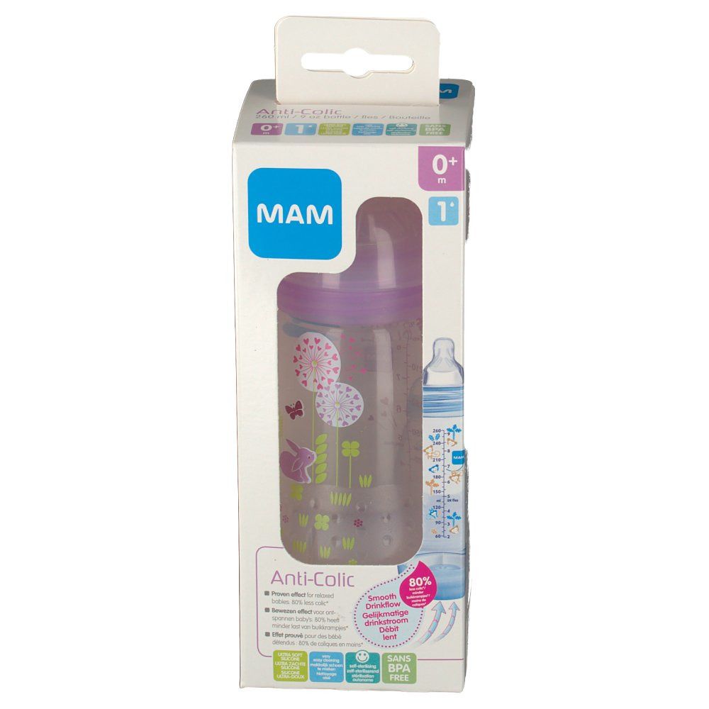 Dodie Mam Care Biberon 260ml