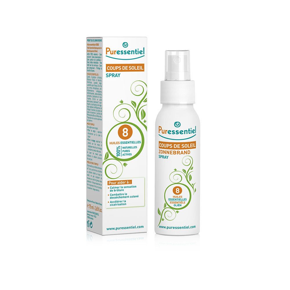 Puressentiel Coups Soleil Spray 8 Huiles Essentielles
