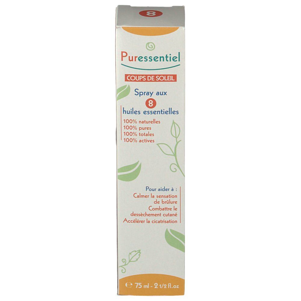 Puressentiel Coups Soleil Spray 8 Huiles Essentielles