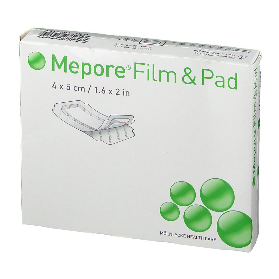 Mepore® Film & Pad 4 x 5 cm