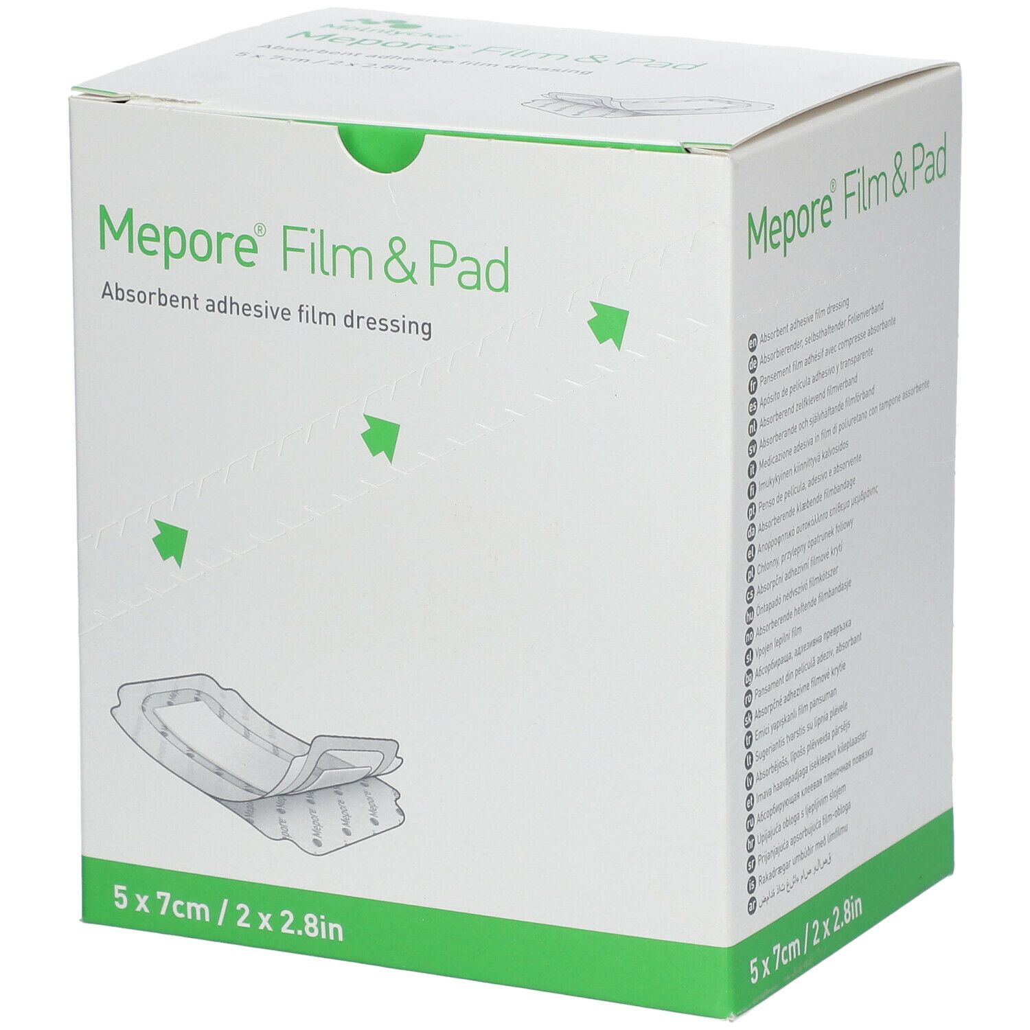 Mepore® Film & Pad 5 x 7 cm