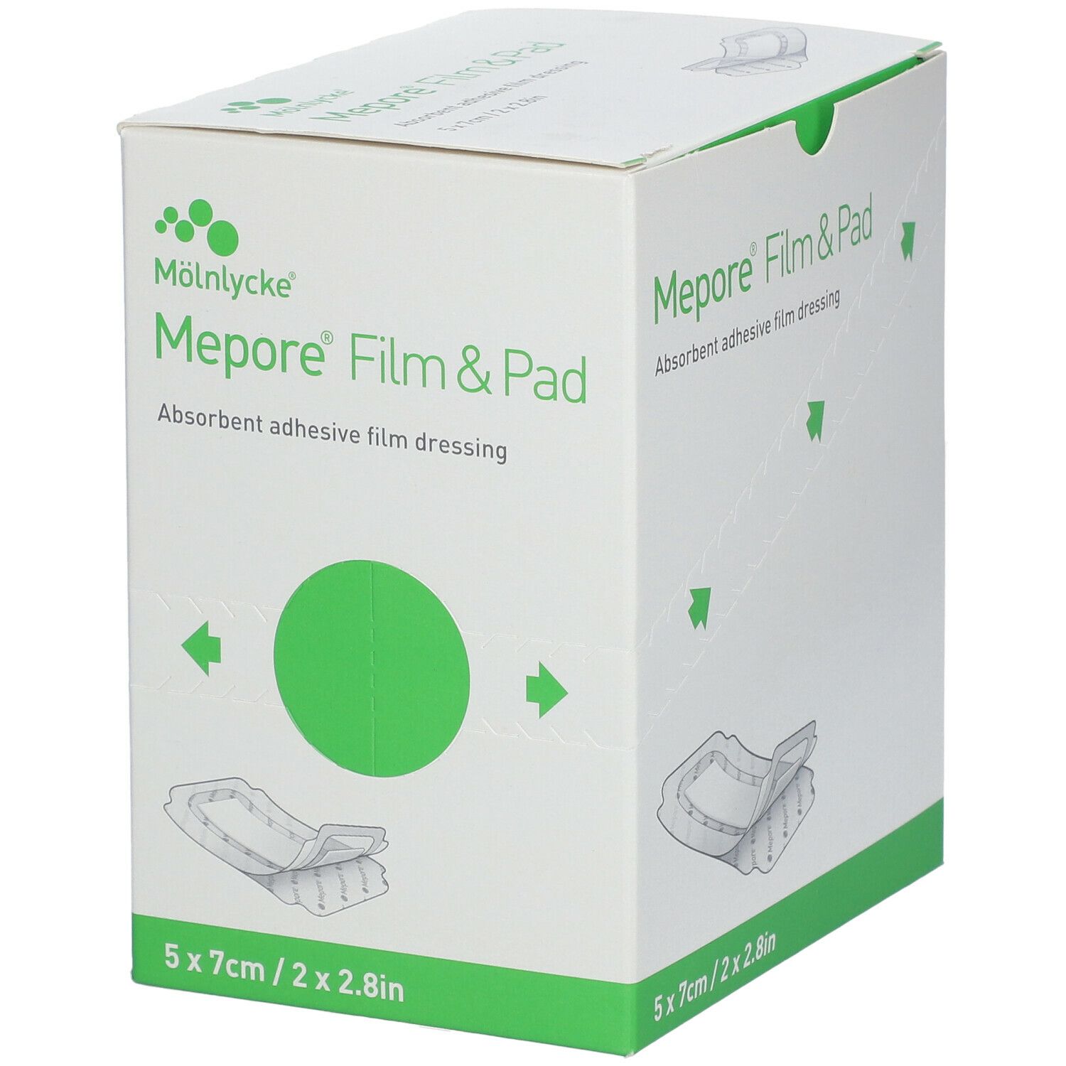 Mepore® Film & Pad 5 x 7 cm