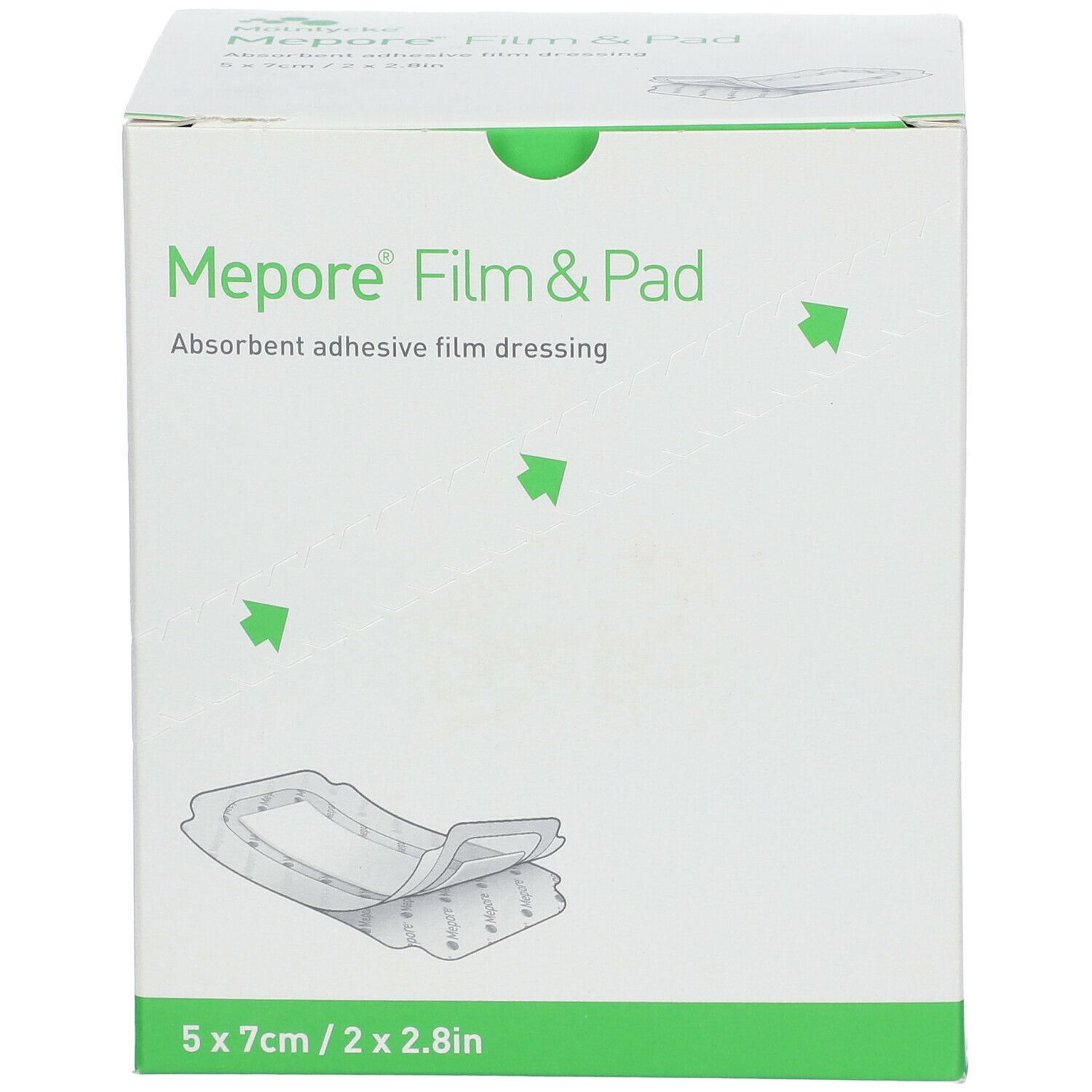 Mepore® Film & Pad 5 x 7 cm