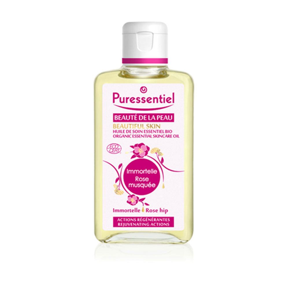 Puressentiel Huile de soin essentiel Bio Immortelle-Rose Musquée