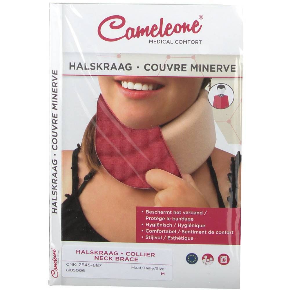 Cameleone® Couvre Minerve Collier Framboise M