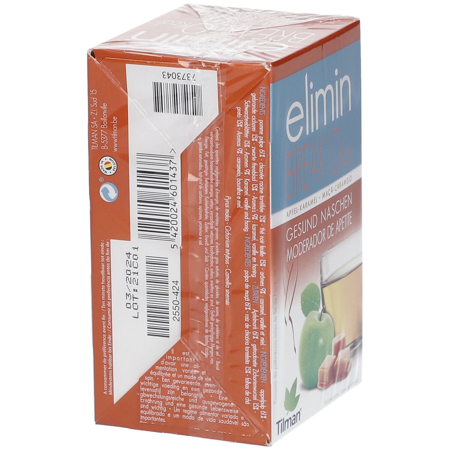 Elimin BREAK 0kcal Tisane anti-grignotage Pomme-caramel