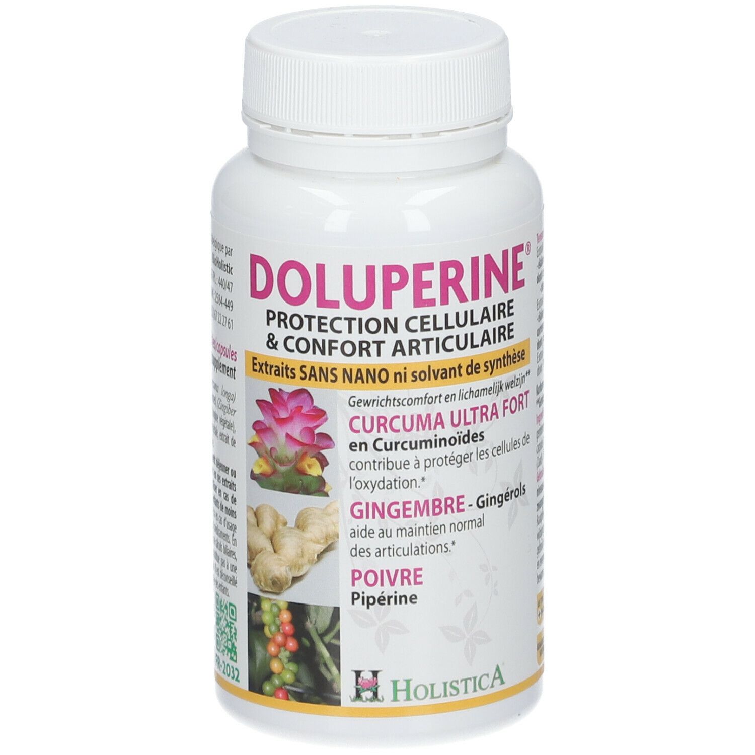 DOLUPERINE® Protection cellulaire et confort articulaire