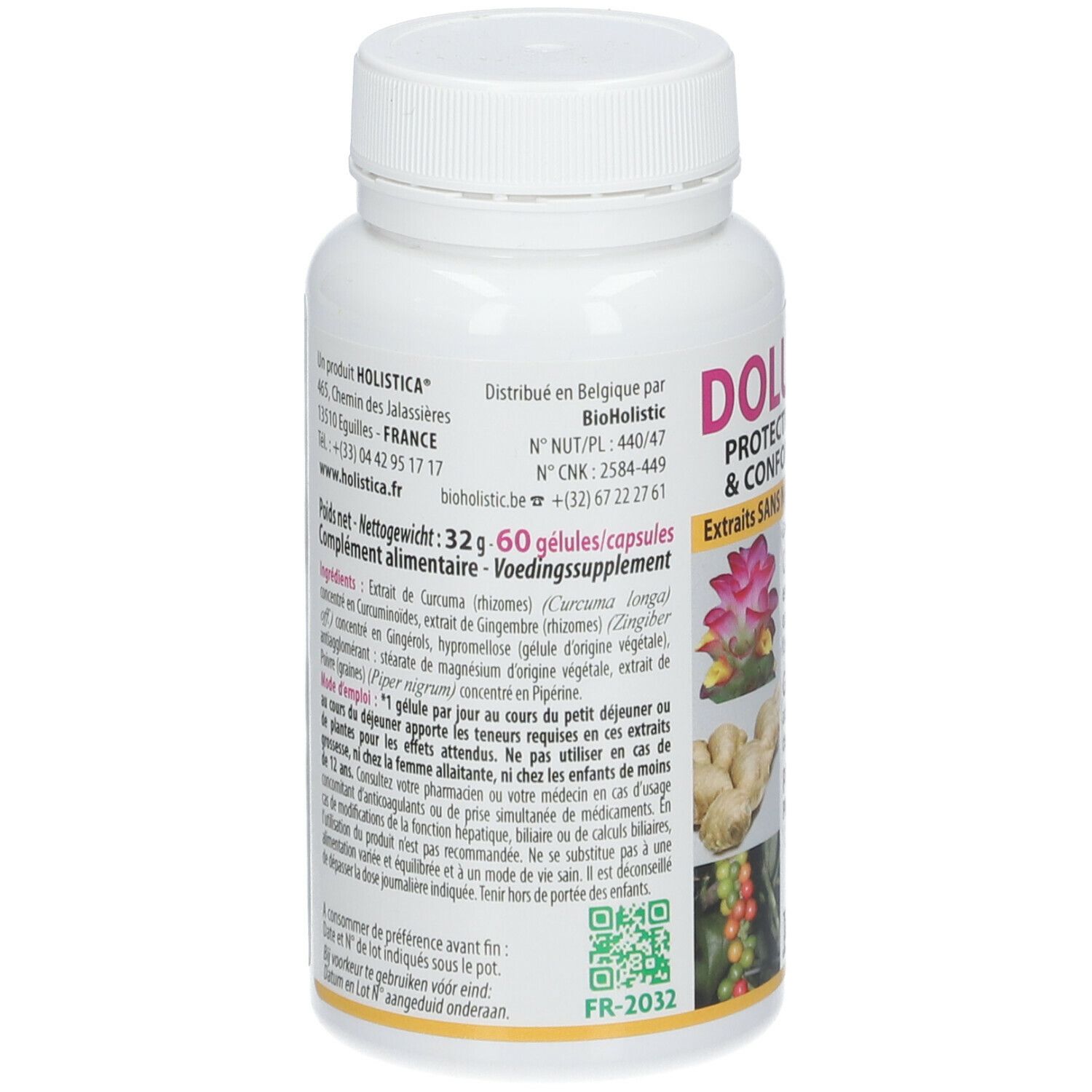DOLUPERINE® Protection cellulaire et confort articulaire