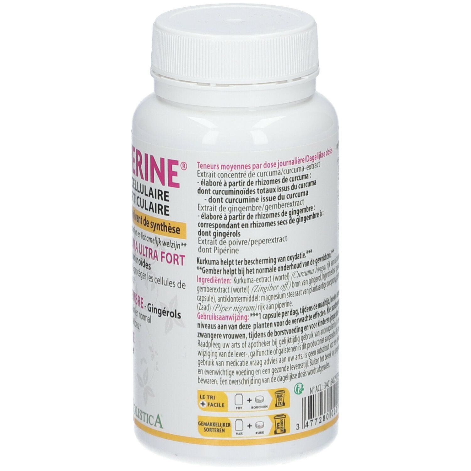 DOLUPERINE® Protection cellulaire et confort articulaire