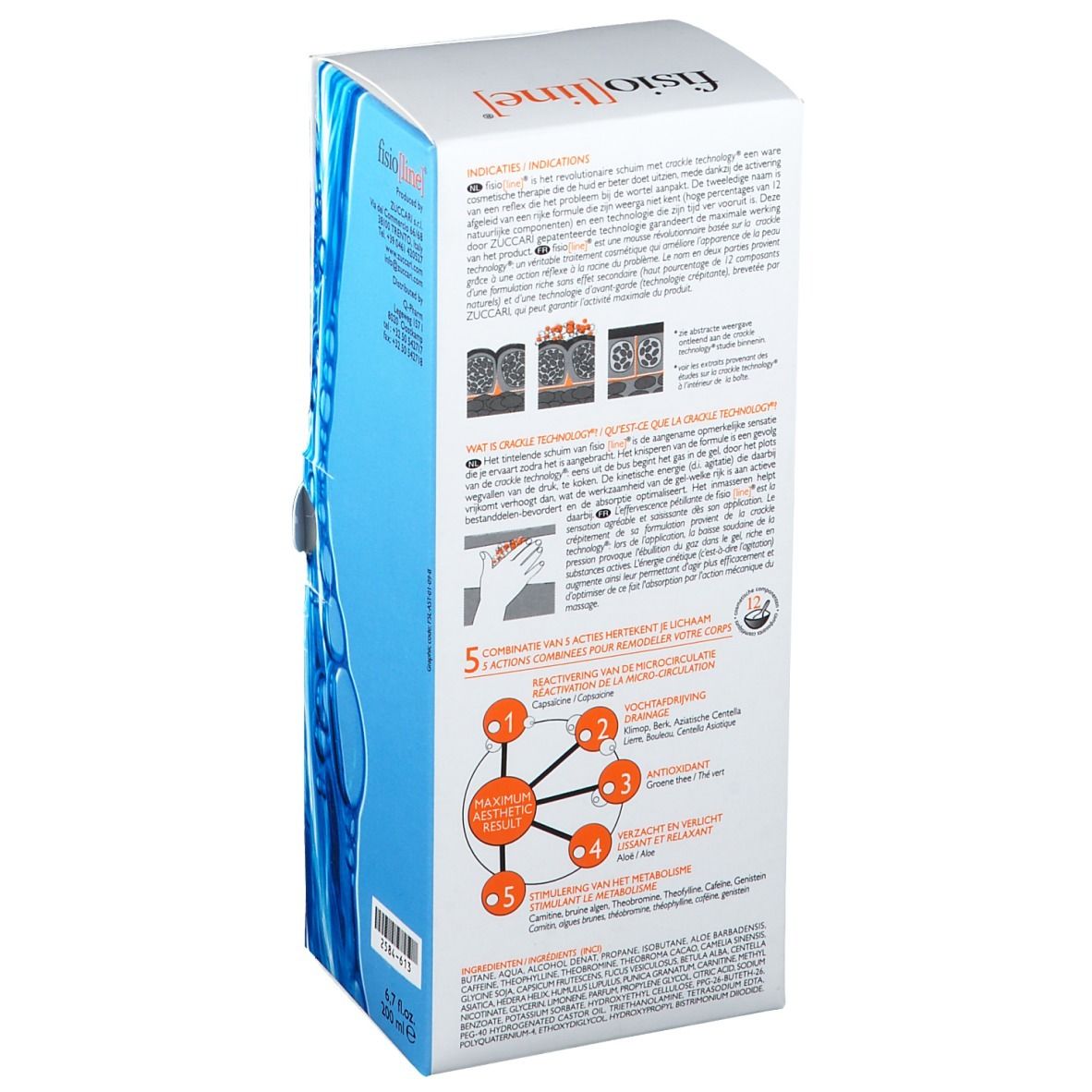 Fisioline Mousse anti-cellulite