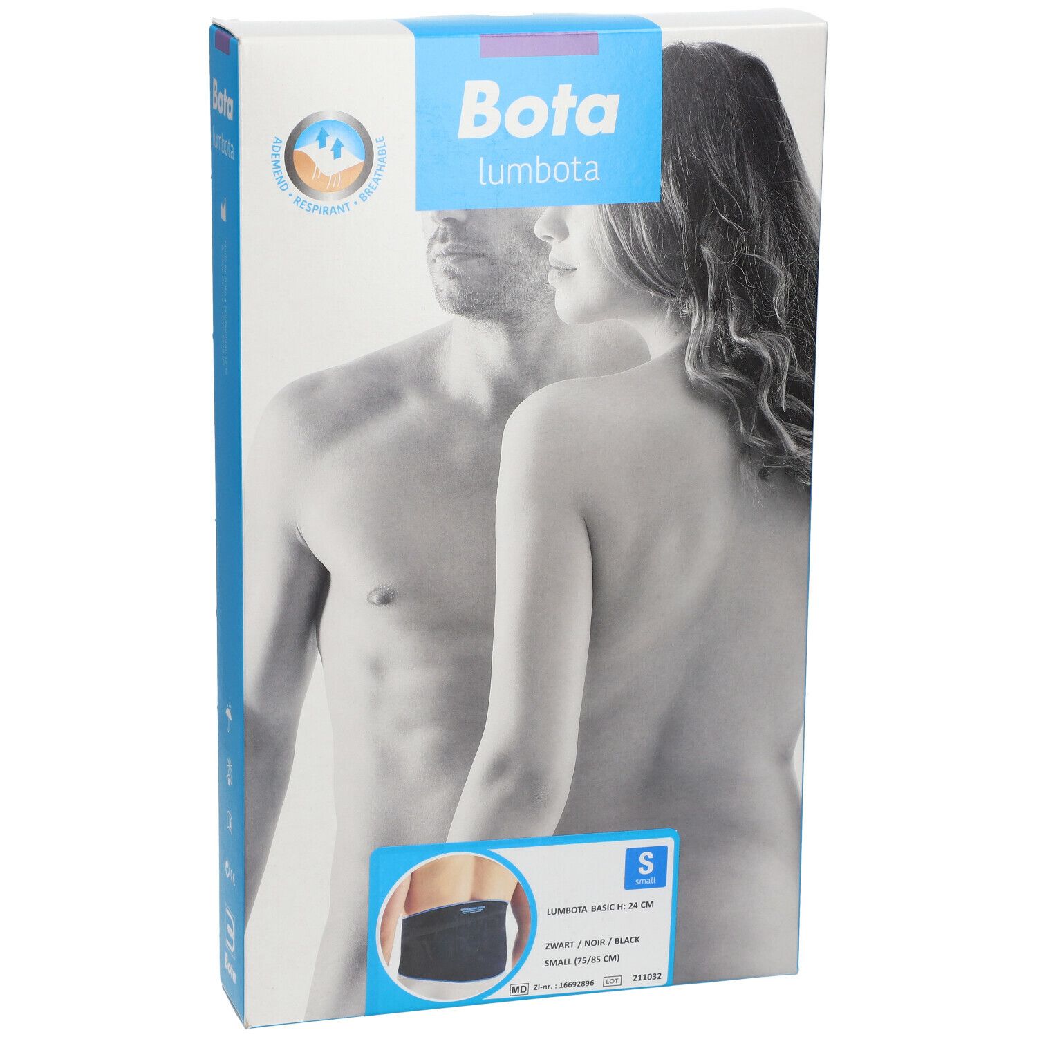 Bota Lumbota Basic Noir H: 24 cm Taille S