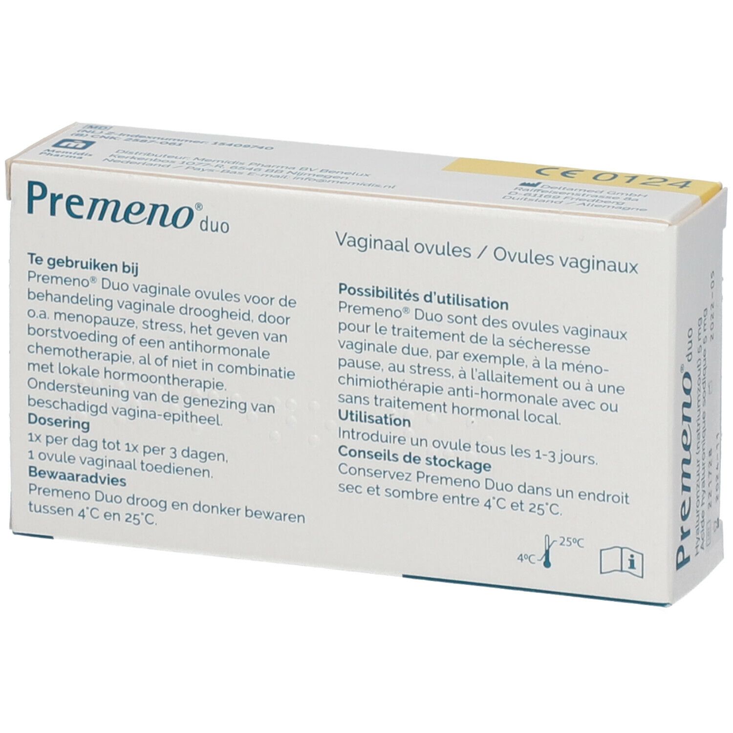 Premeno® duo ovules vaginaux