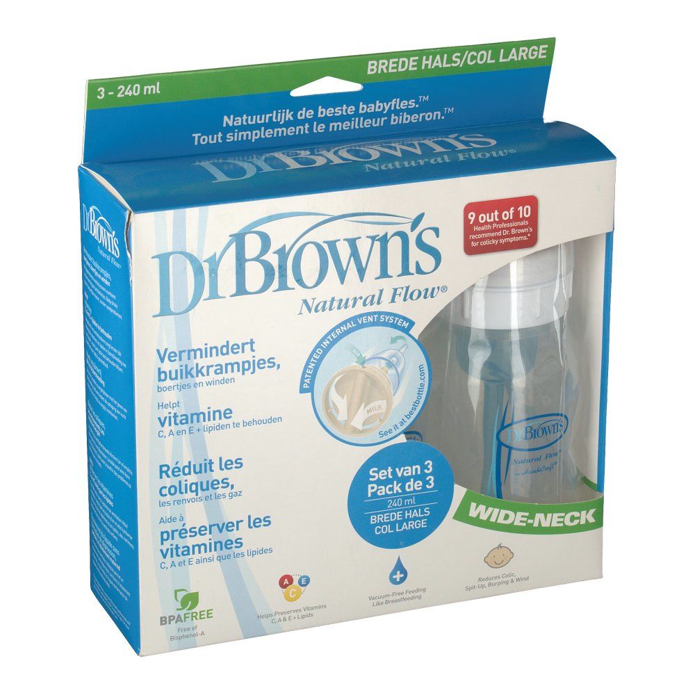 Dr Brown Biberon Polypropyleen 240ml