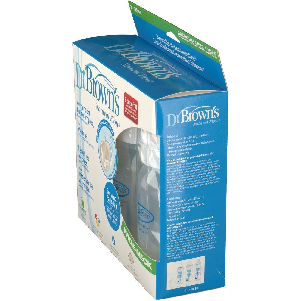 Dr Brown Biberon Polypropyleen 240ml