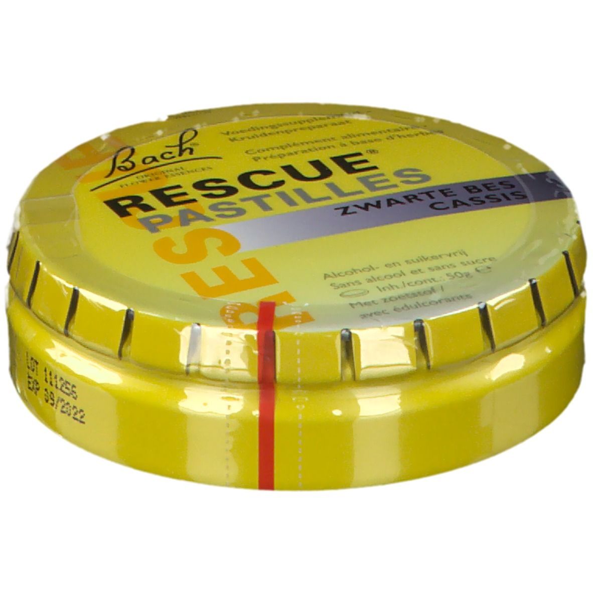 Bach® Original RESCUE® PASTILLES Cassis Sans Sucre