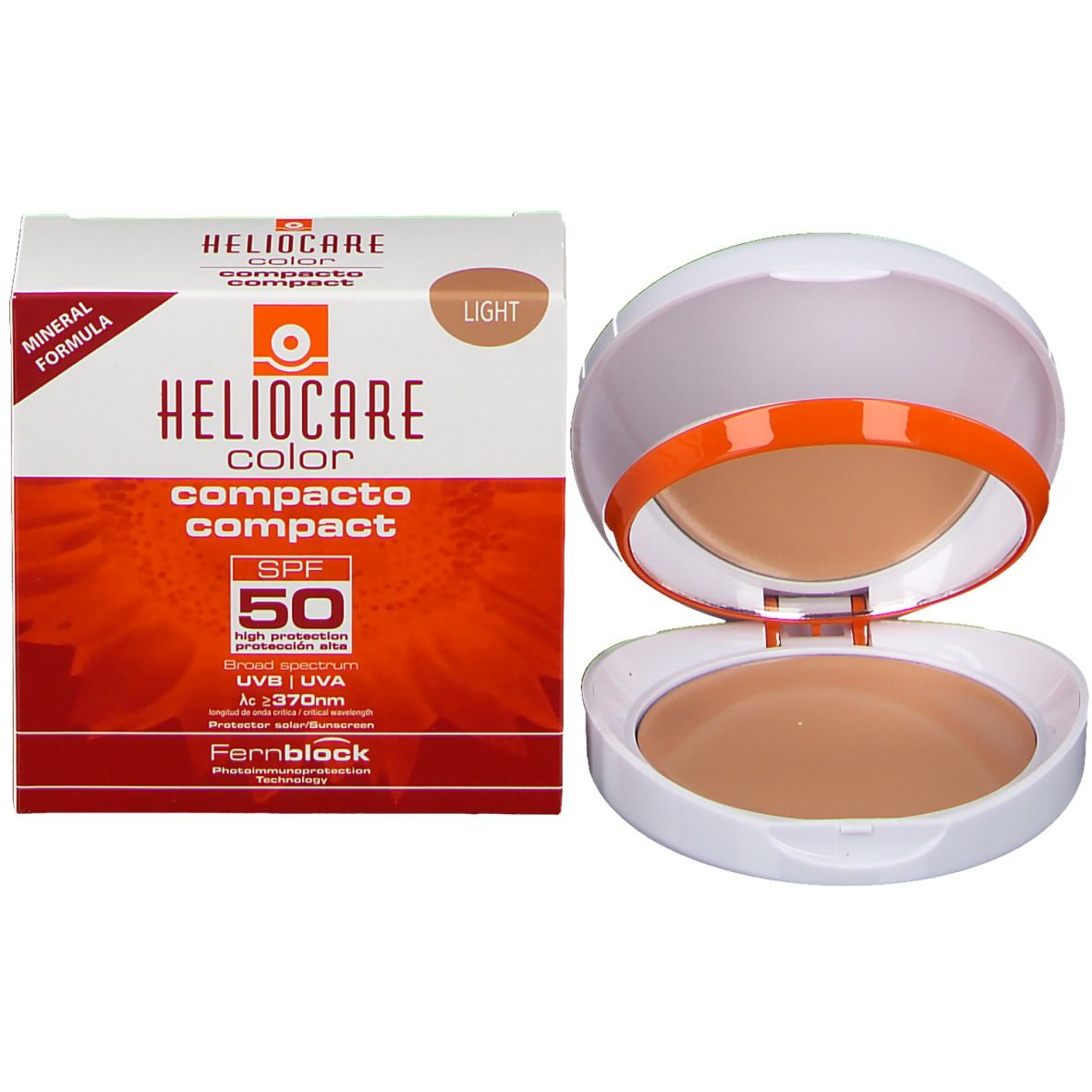 Heliocare Color Compact SPF50 Brun Clair