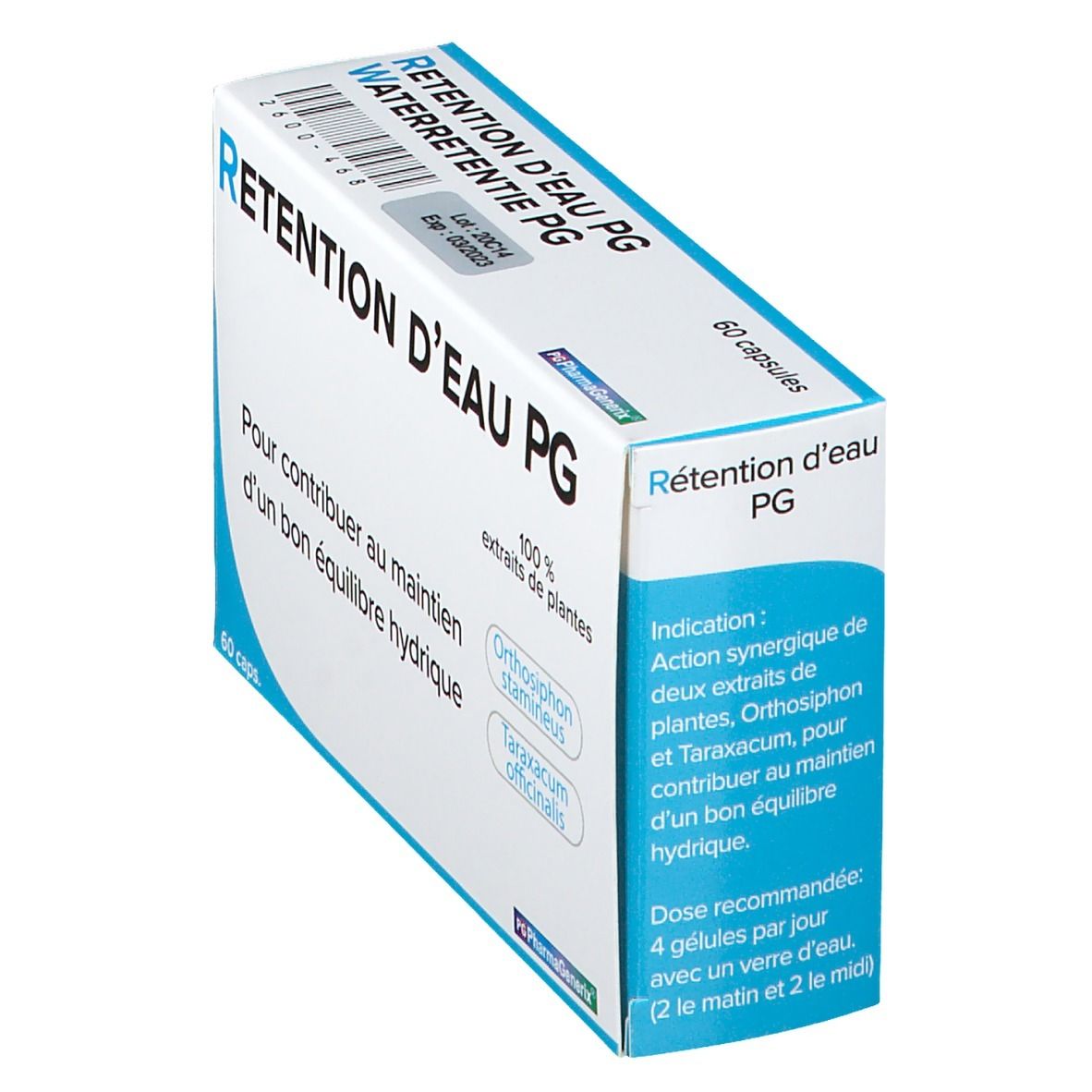 PharmaGenerix® Stockage de l'eau PG