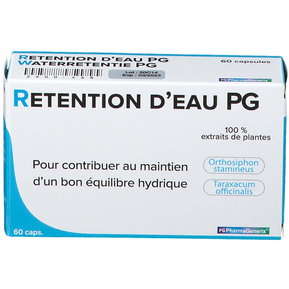 PharmaGenerix® Stockage de l'eau PG