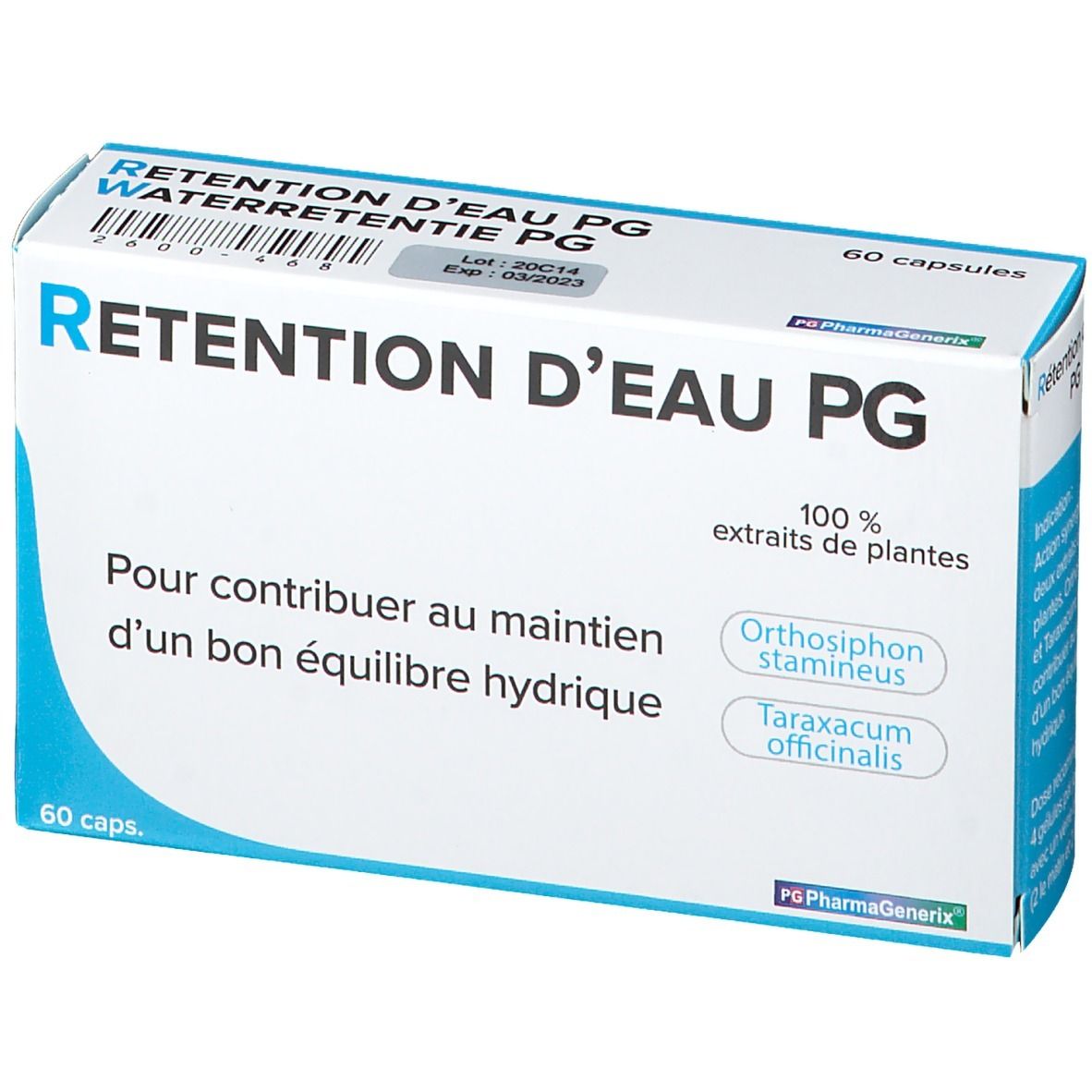 PharmaGenerix® Stockage de l'eau PG