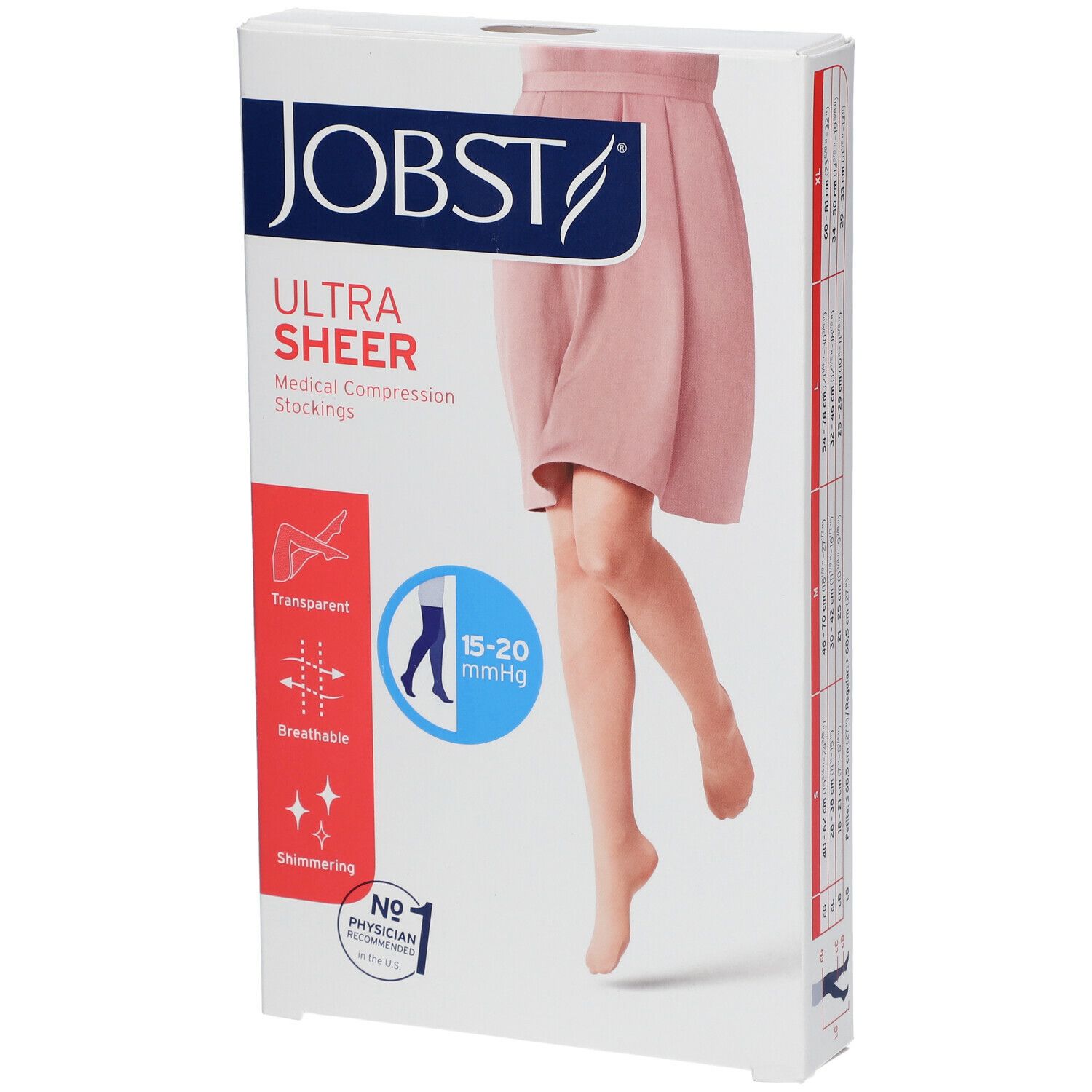 JOBST Ultrasheer Classe 1 S Natural
