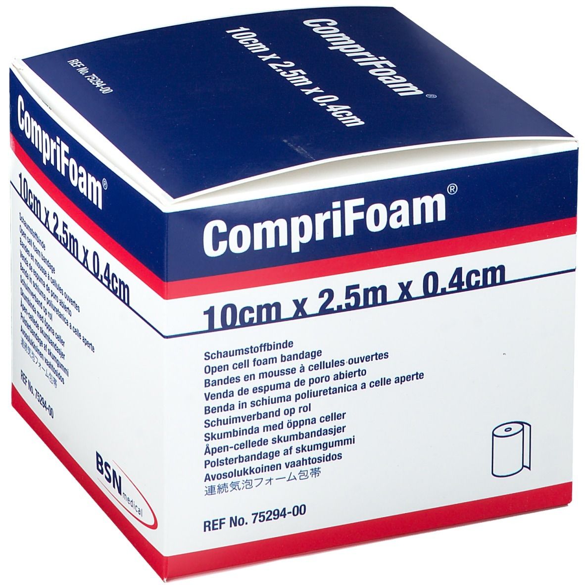 CompriFoam® 10 cm x 2,5 m x 0,4 cm