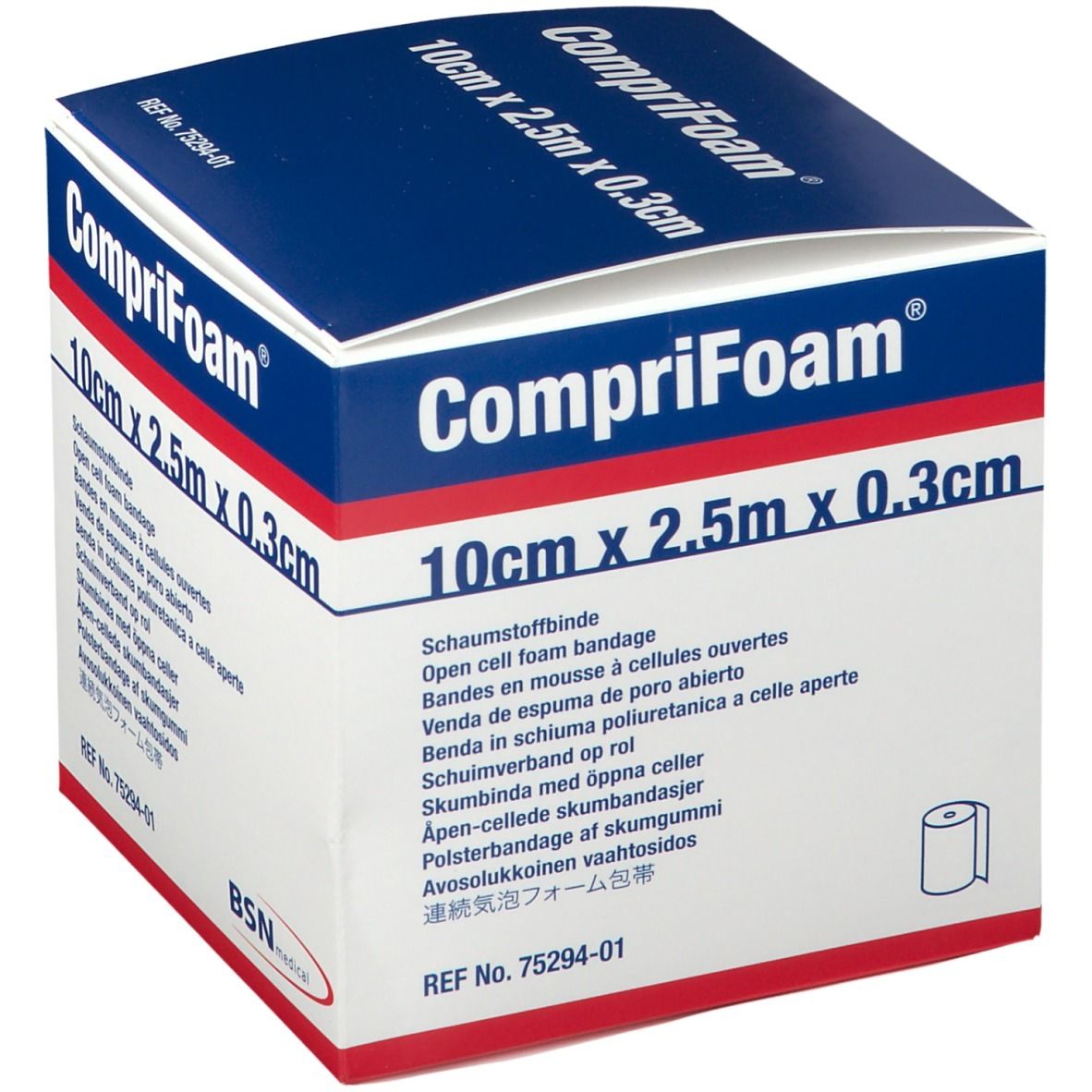 Datt Cokomp Cohesive Compression Bandage -10cm x 4.5m, box of 10 Datt Cokomp Cohesive Compression Bandage -10cm x 4.5m, box of 10