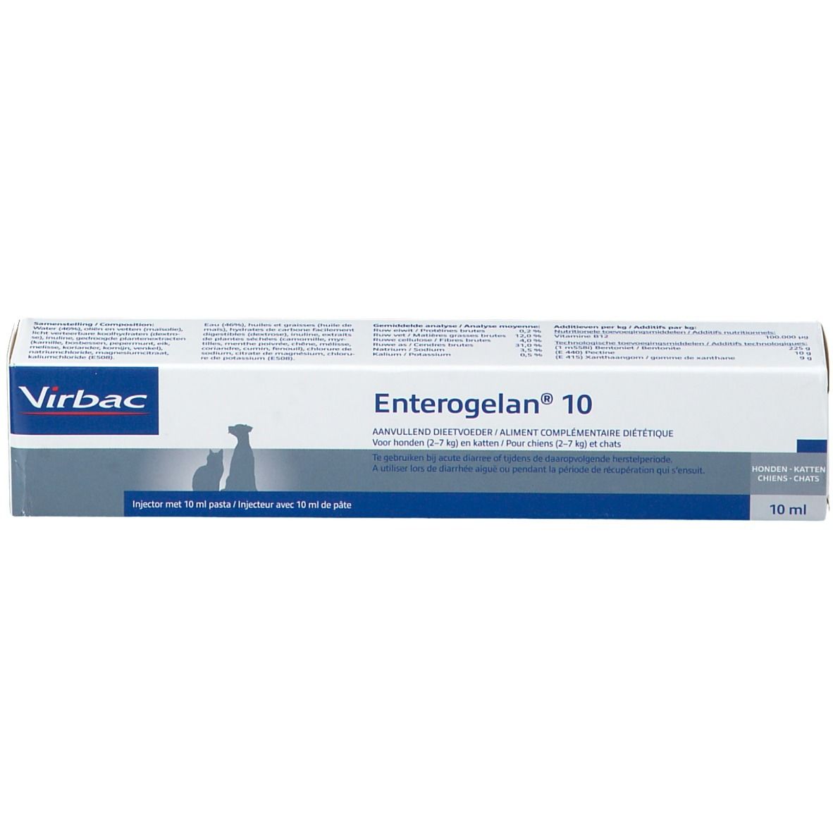 Virbac Enterogelan® 10 Chiens (2-7 kg) & Chats