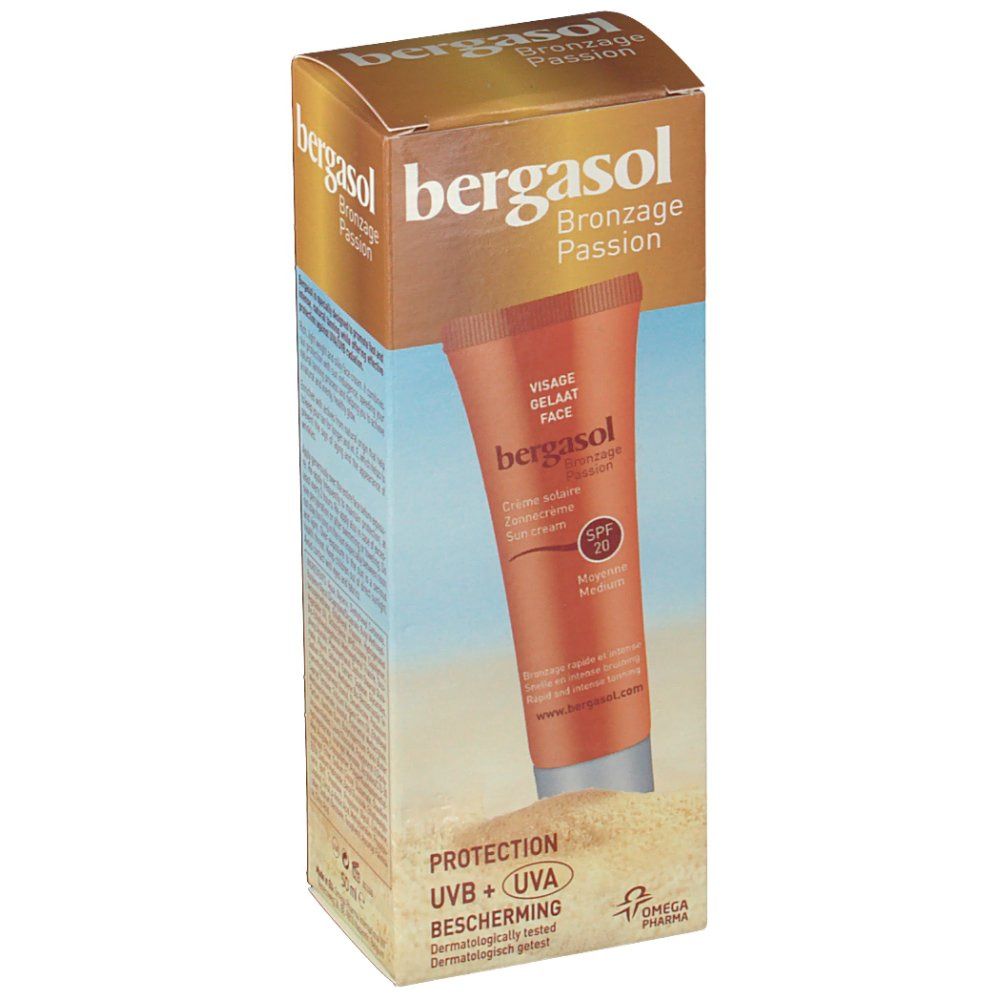 Bergasol Crème Visage SPF20