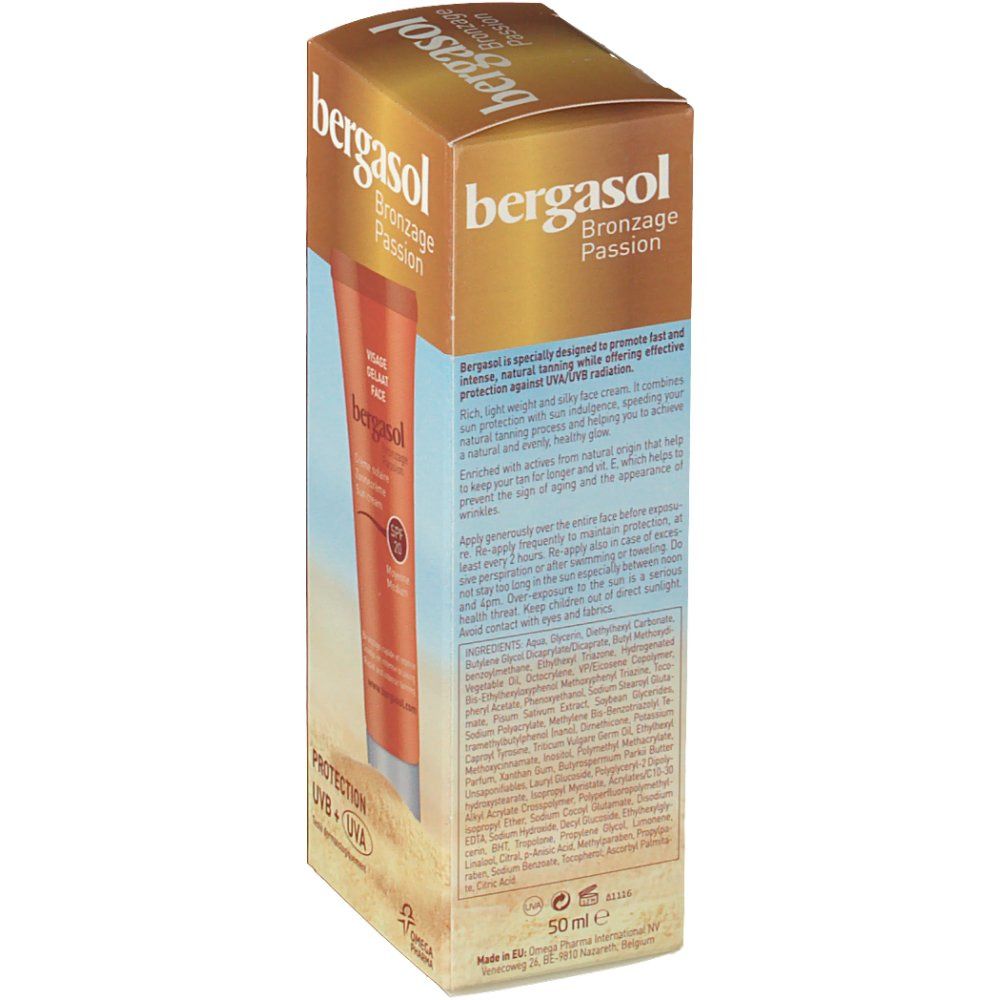 Bergasol Crème Visage SPF20